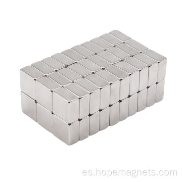 Fuerte Magnet de bloque NDFEB fuerte 10x10x5 mm, N35